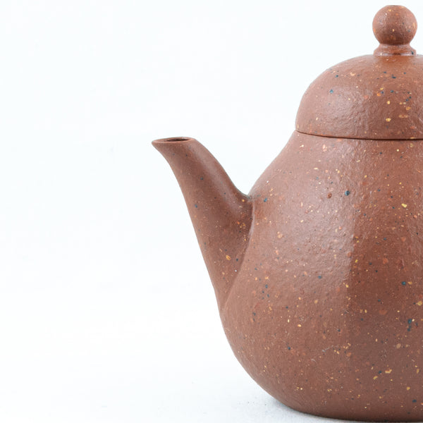 Yixing Heptagon Siting 思亭 Shape Chinese Teapot