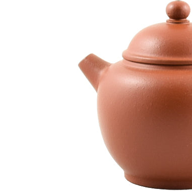 Yixing 1980's Zhuni "JuLun Zhu" Shape Chinese Teapot #2