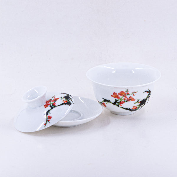 Porcelain Plum Blossom Gaiwan